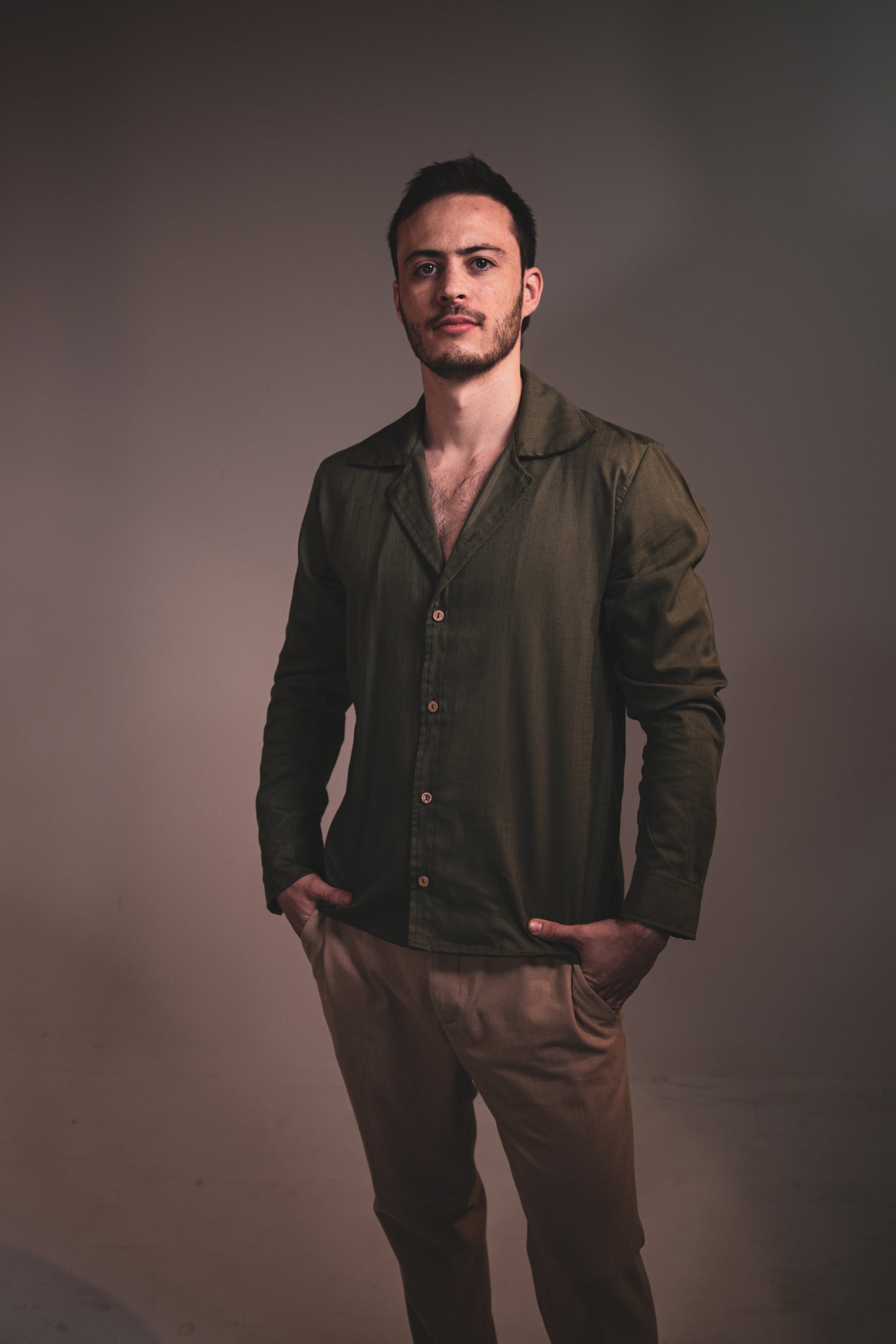 Camisa N°1 Verde Olivo