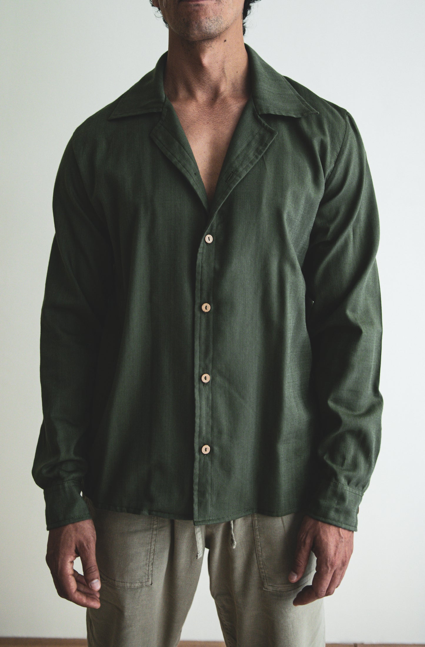Camisa N°1 Verde Olivo