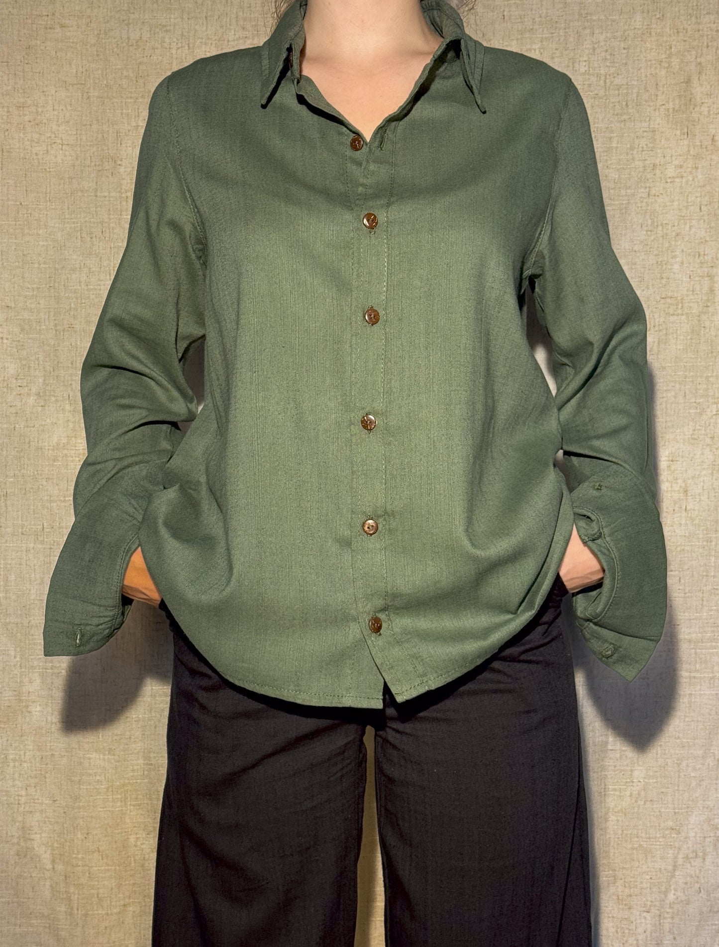 Camisa Rhea Verde