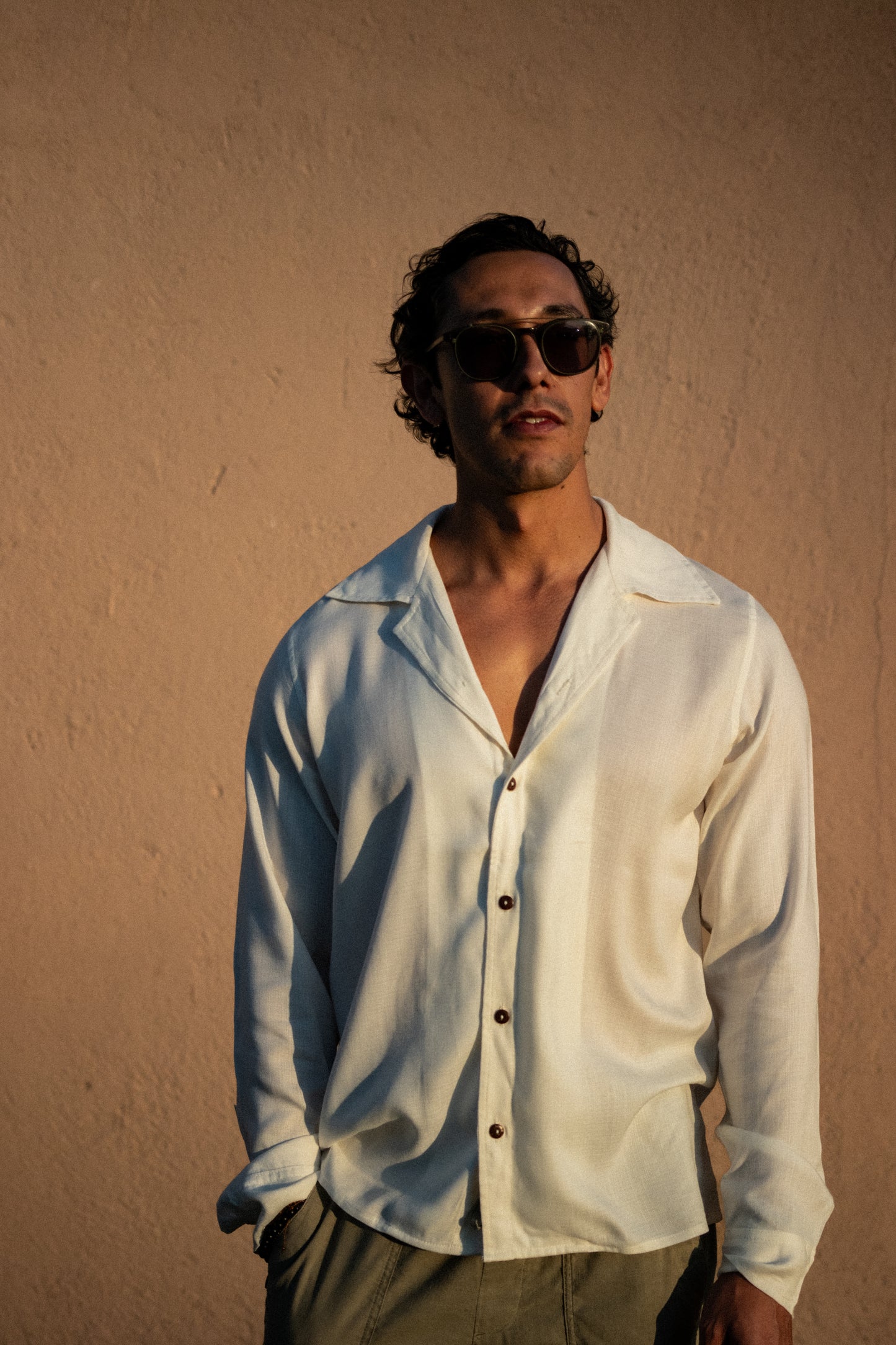 Camisa N°1 Marfil