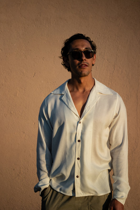 Camisa N°1 Marfil